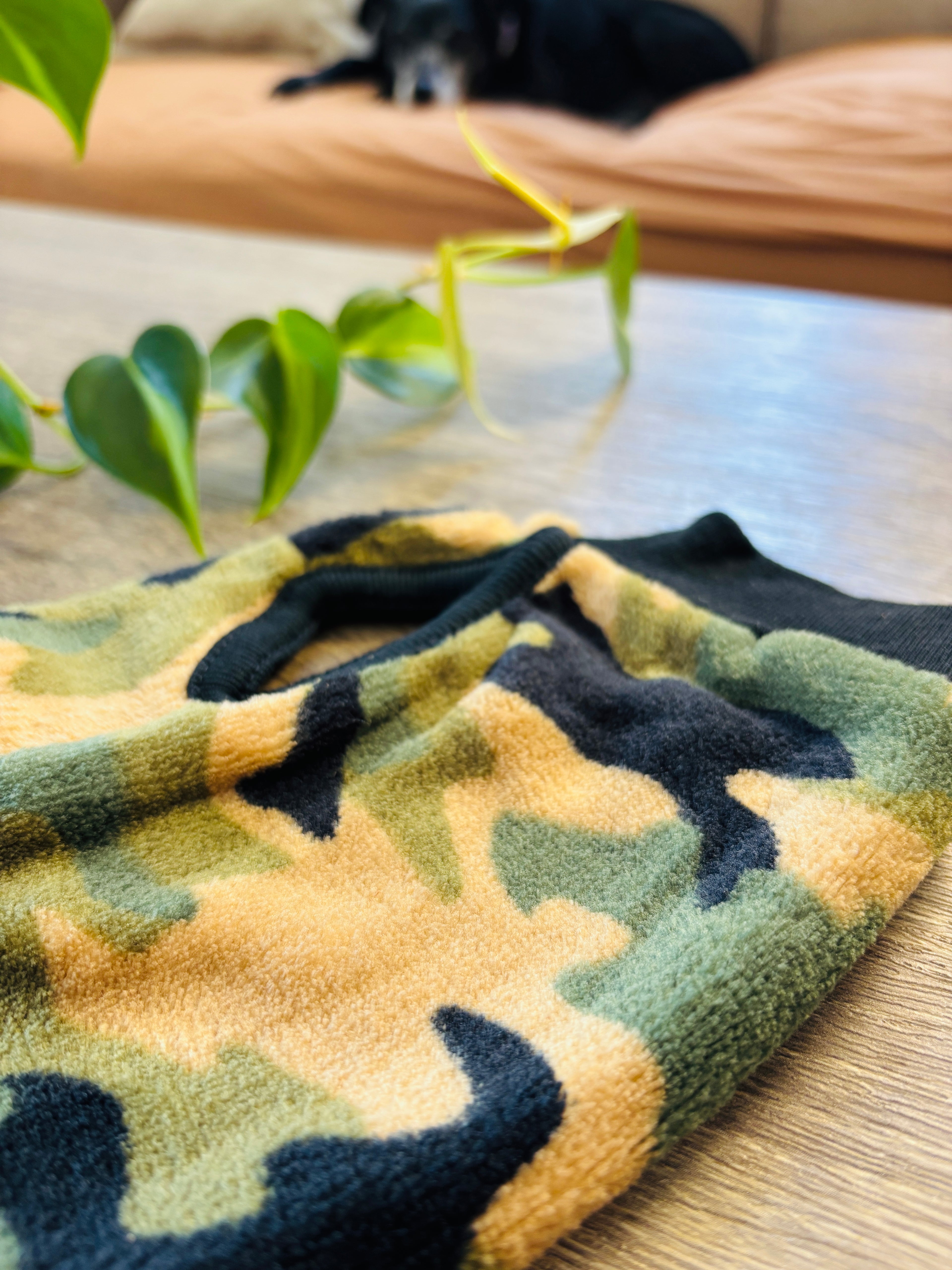 Polar camuflado para perros - Talle 1