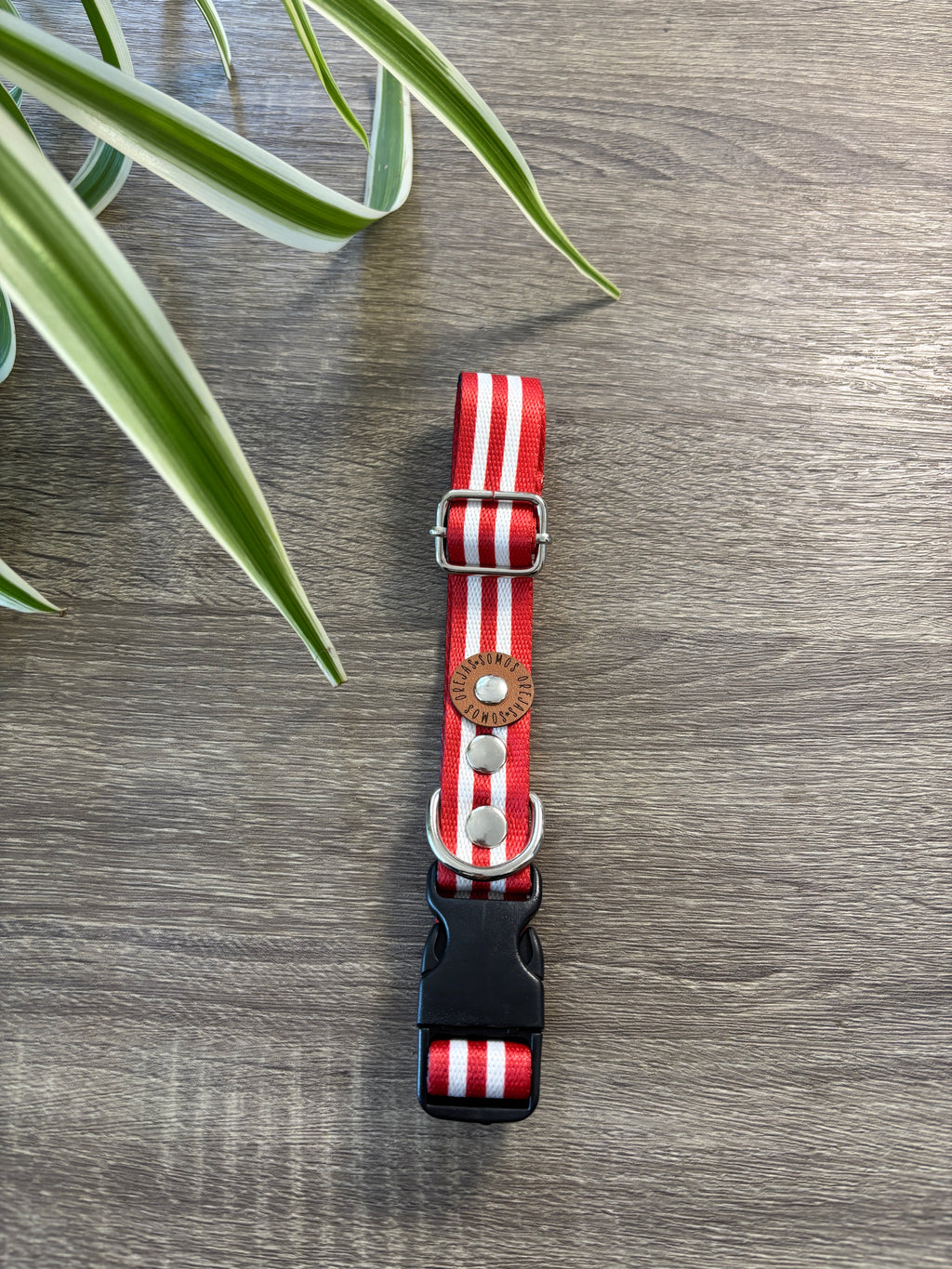 Collar regulable para mascotas - Rayas