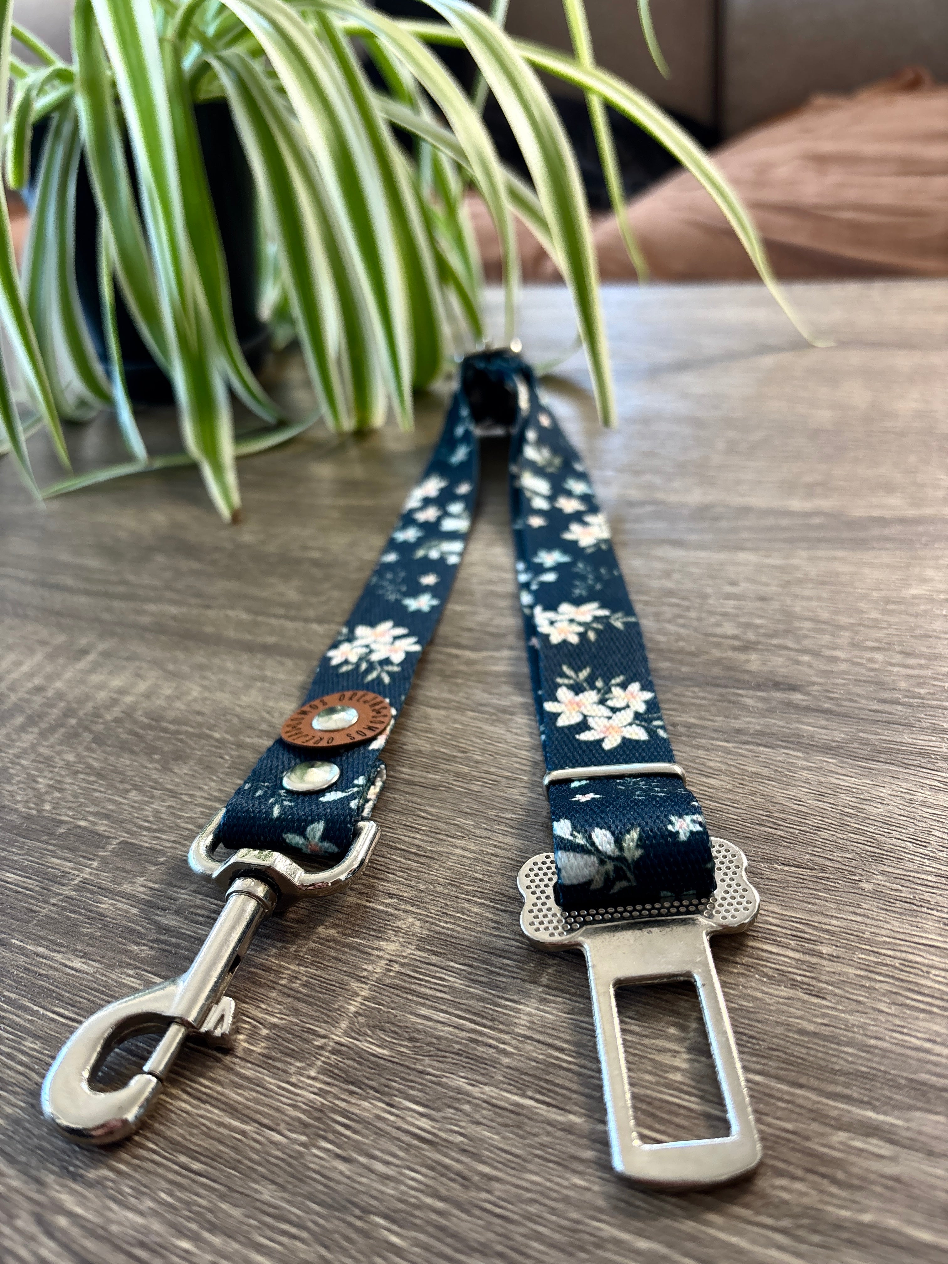 Cinturón de seguridad Flores para mascotas