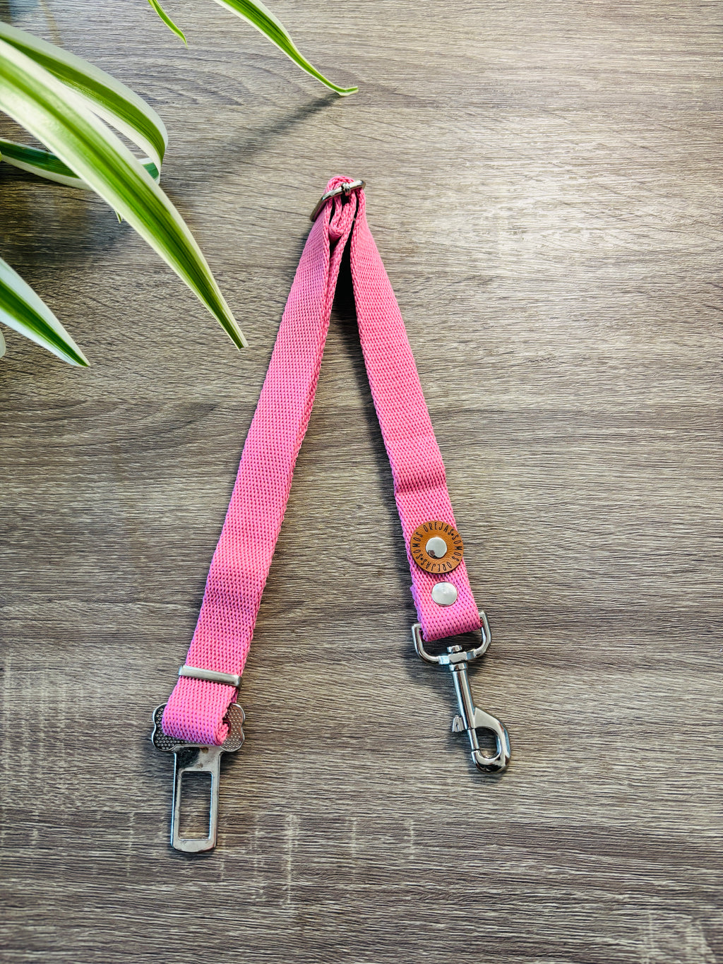 Cinturón de seguridad Rosa para mascotas