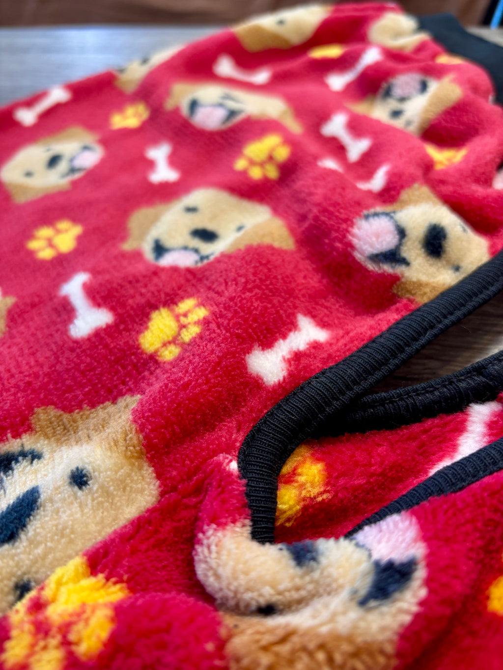 Polar rojo perritos para perros - Talle 8