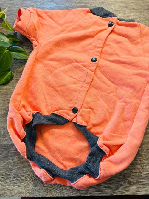 Buzo naranja Linus para mascotas - Talle 8