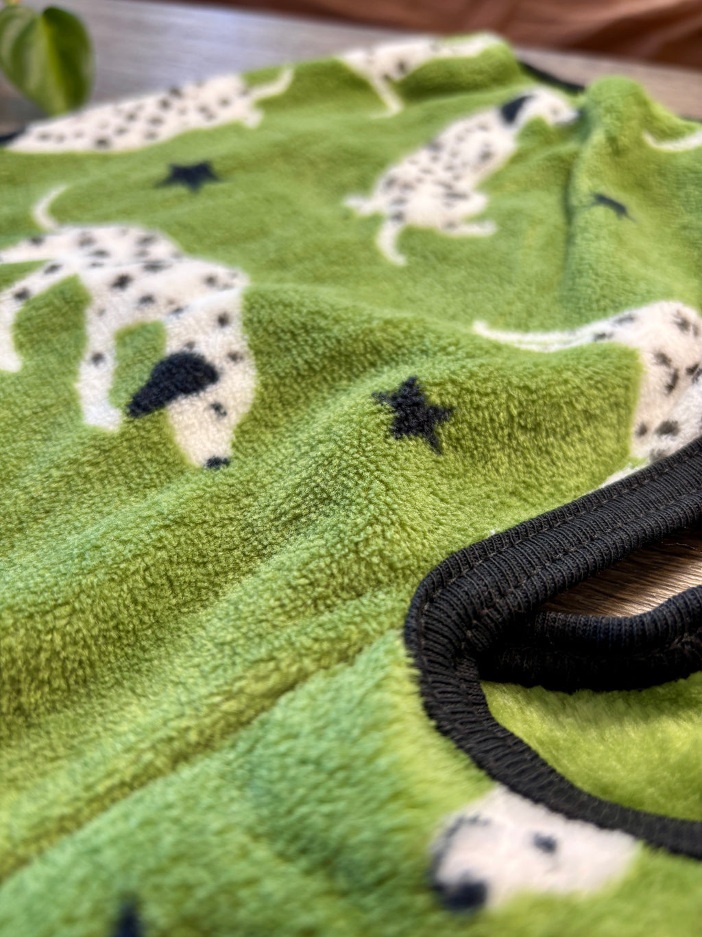 Polar verde dalmatas para perros - Talle 7 - 8