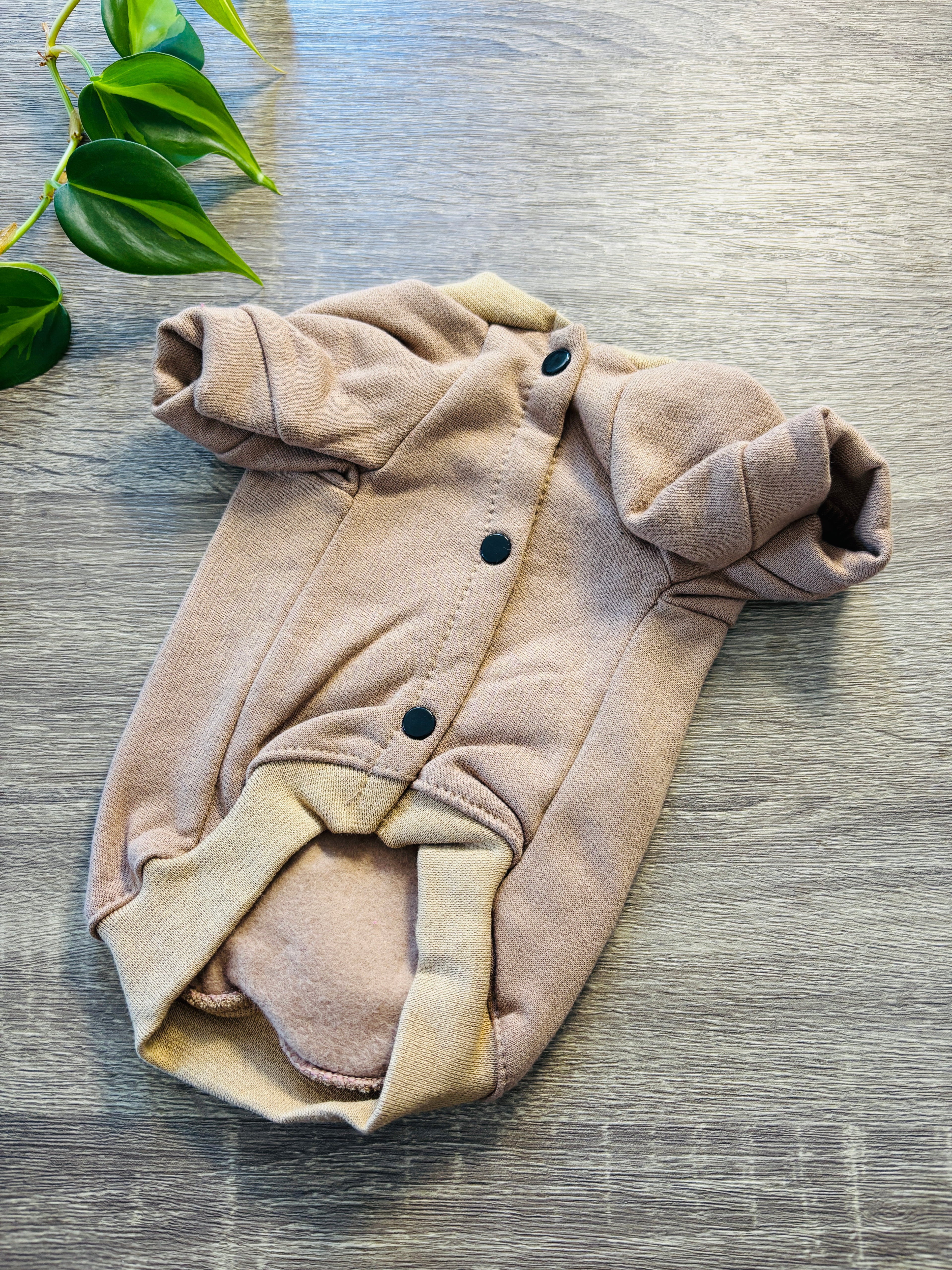 Buzo beige Snoopy para mascotas - Talle 1