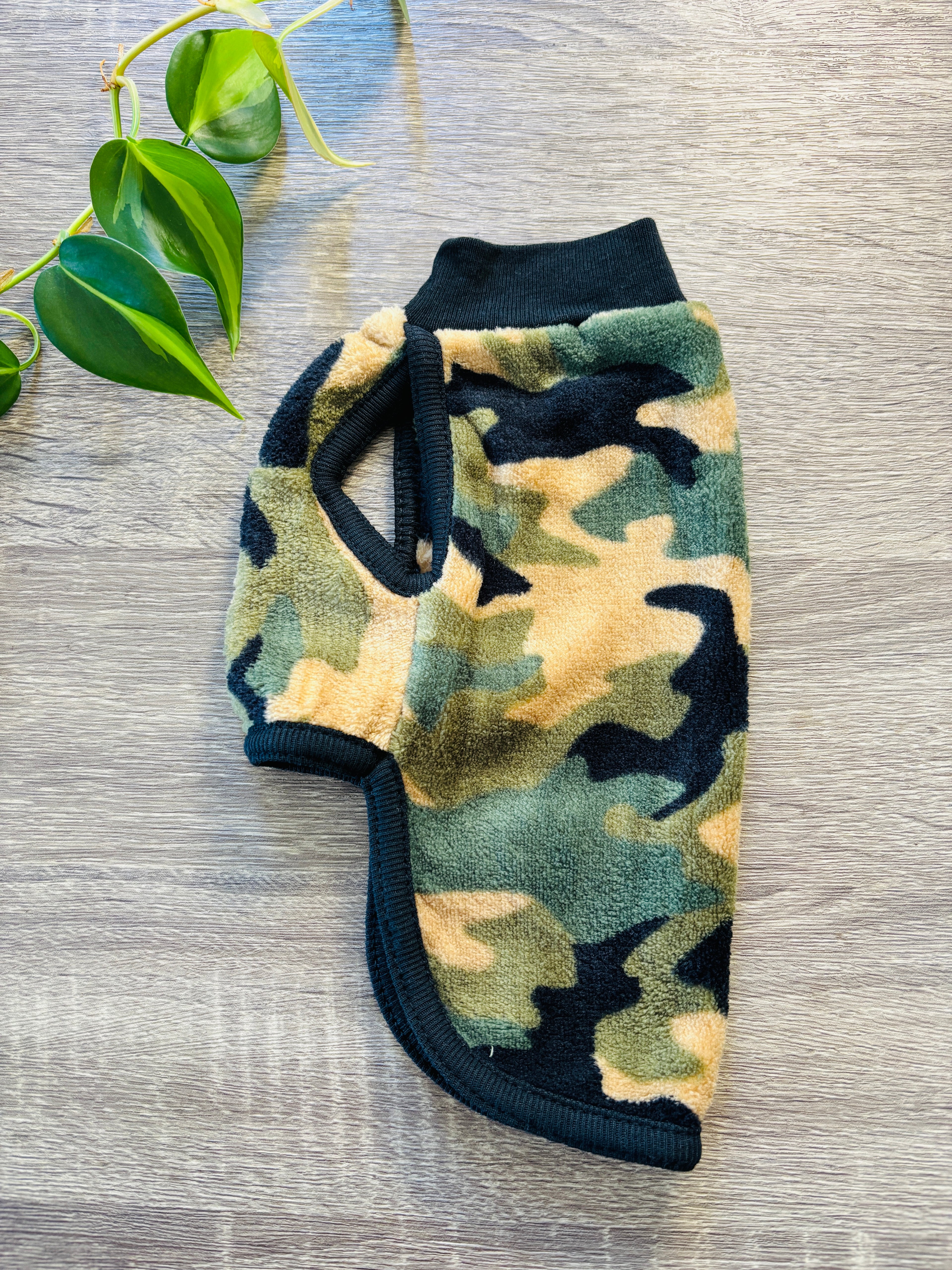 Polar camuflado para perros - Talle 1