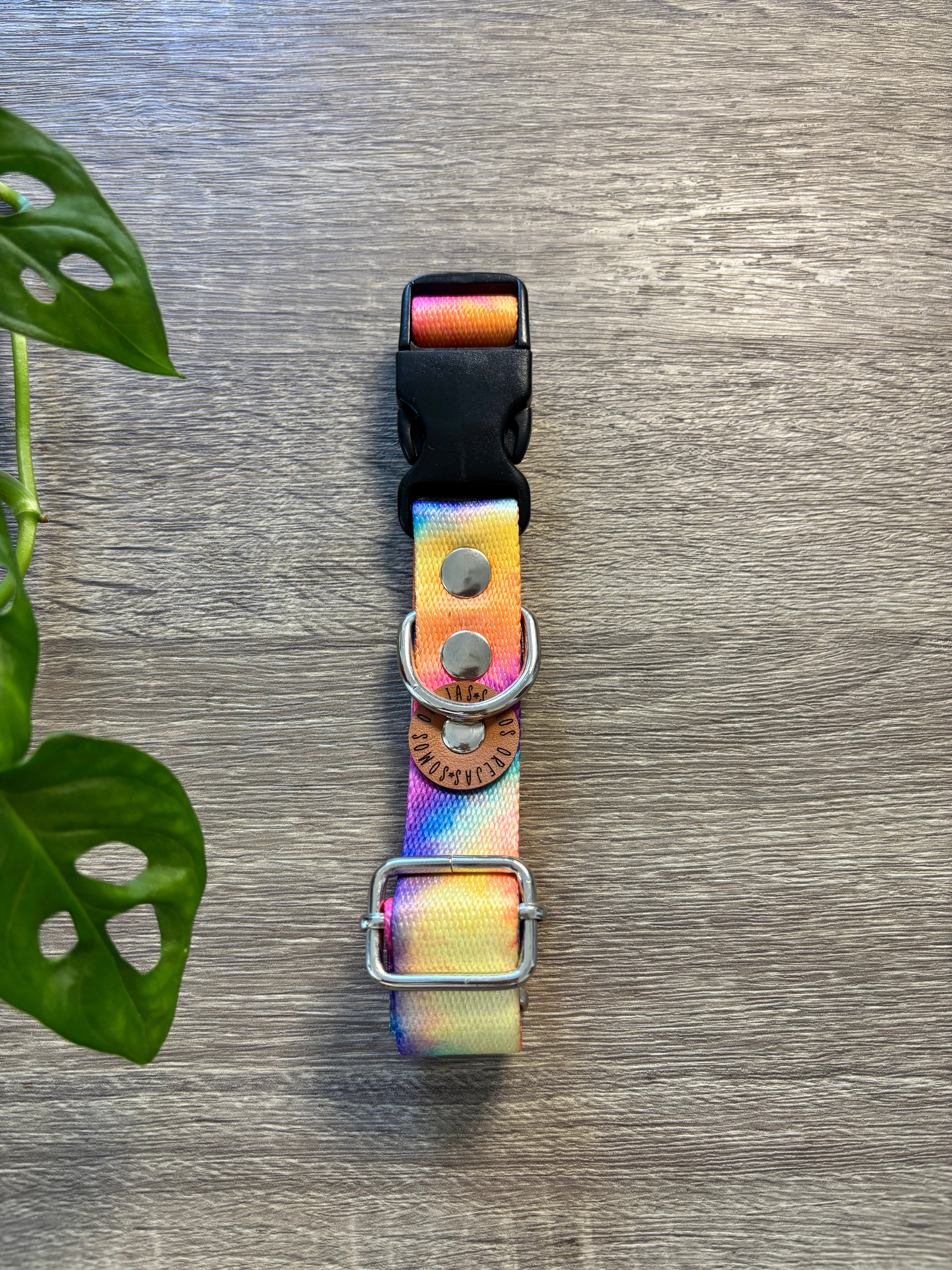 Collar regulable para mascotas - Psicodelico