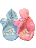 Buzo Adidog rosa para mascotas - Talles S M L