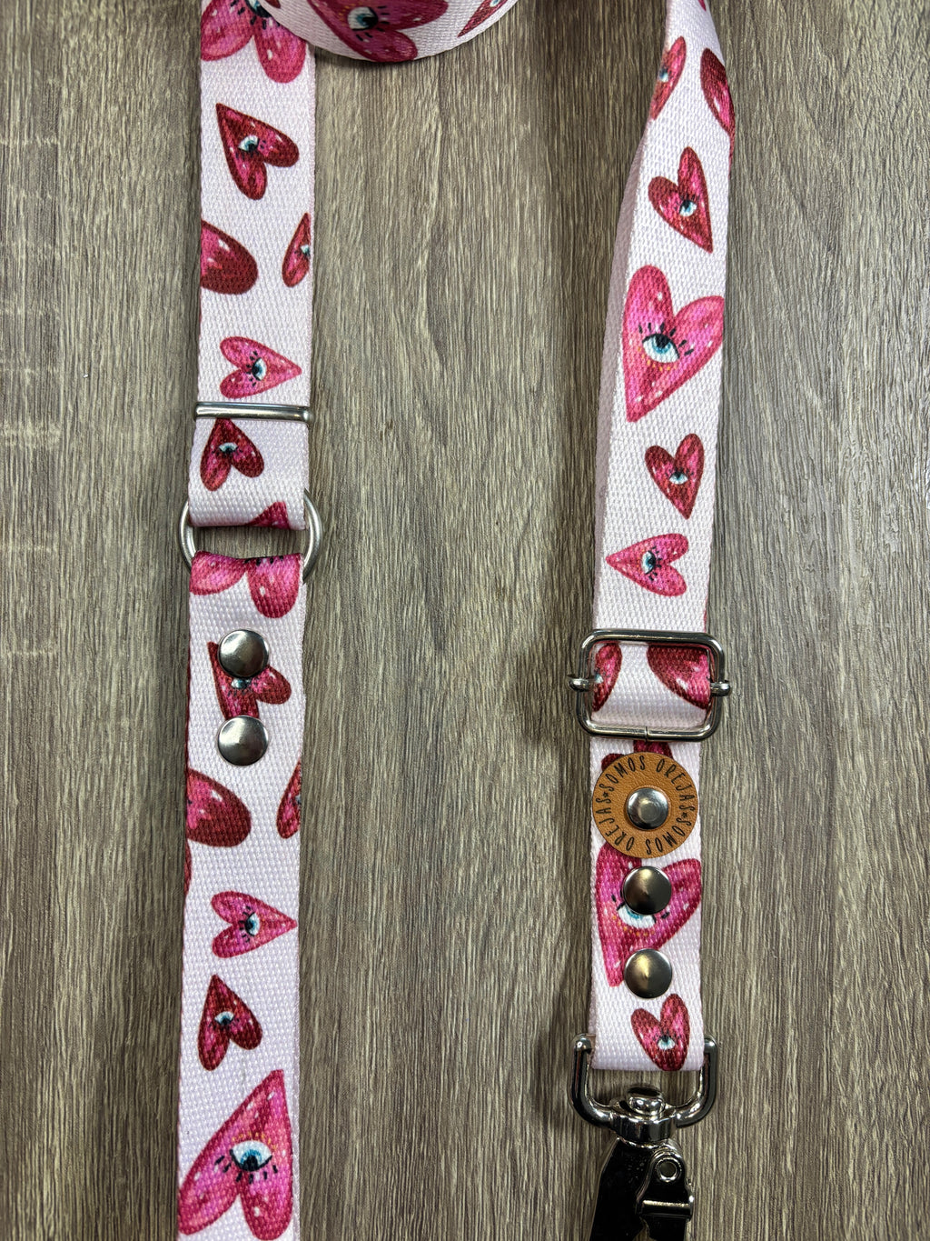 Correa regulable para mascotas - Corazones