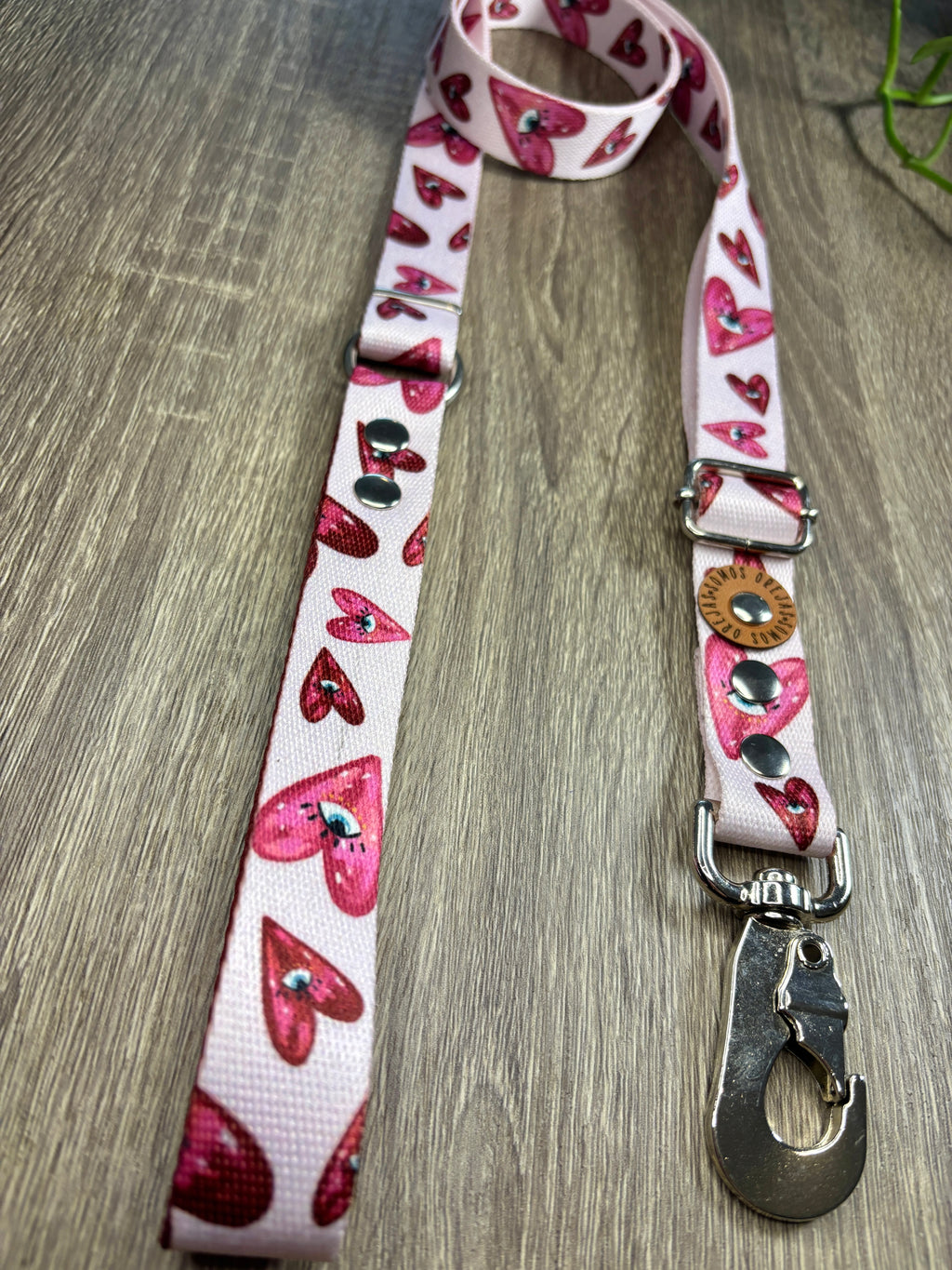 Correa regulable para mascotas - Corazones