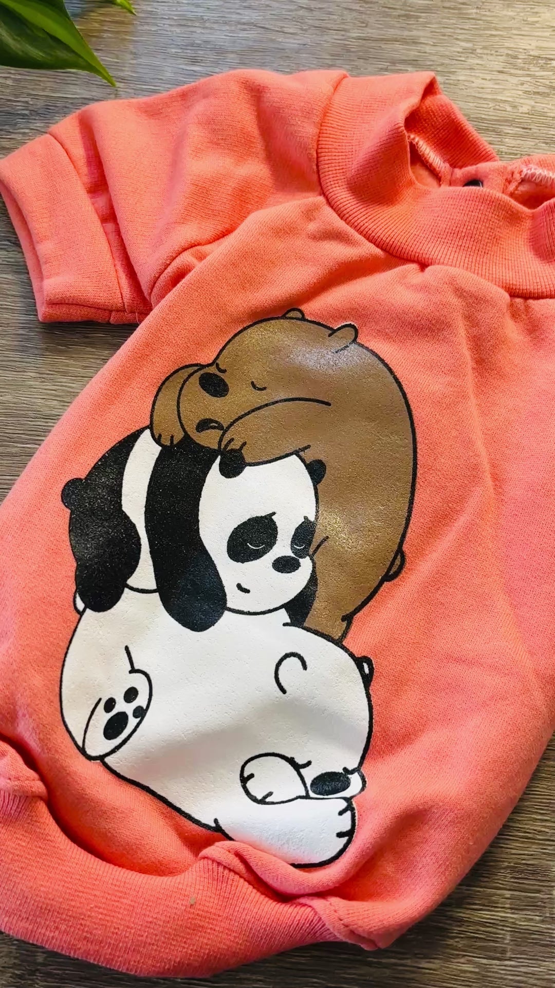 Buzo naranja Escandalosos para mascotas - Talle 3