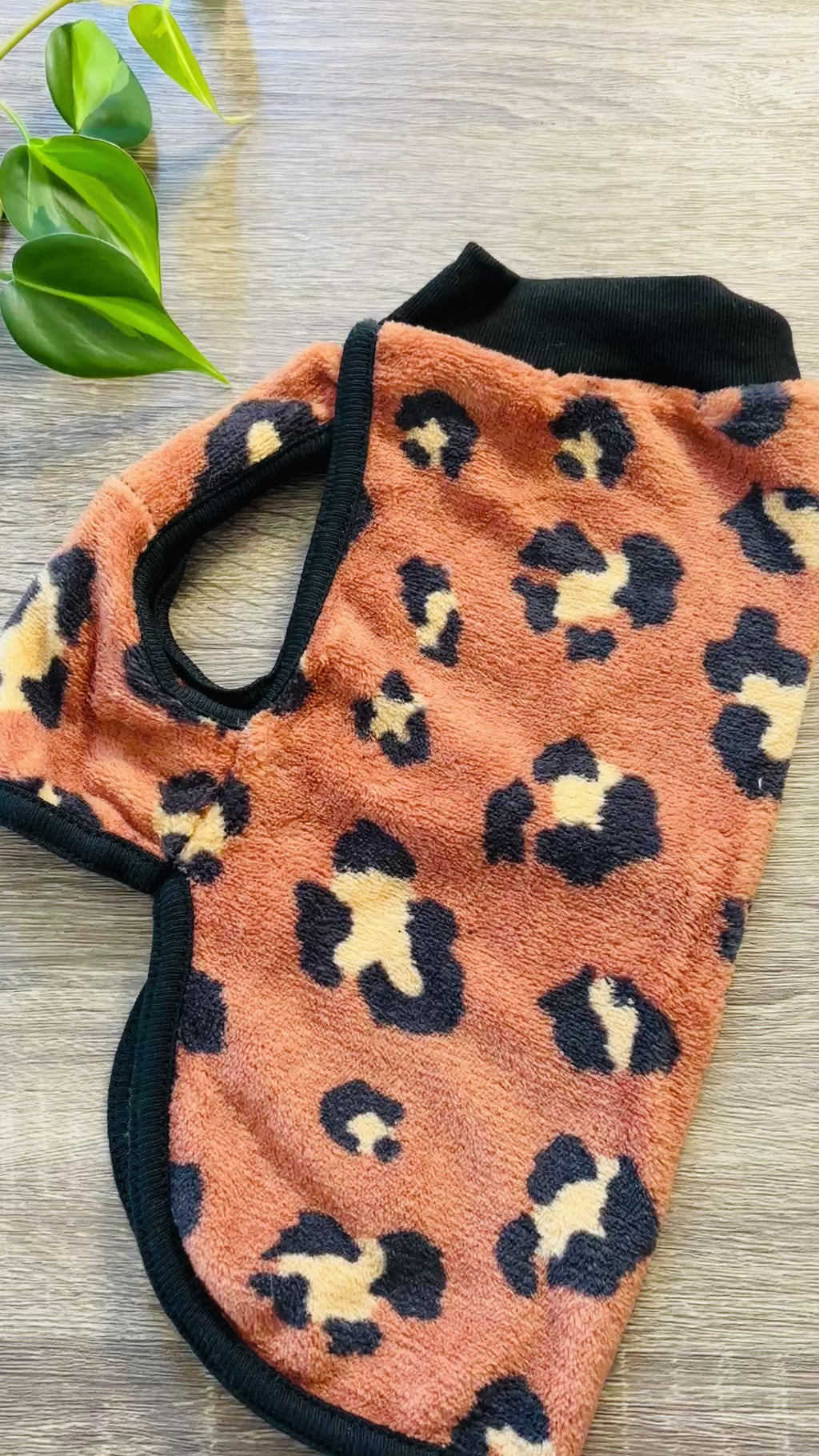 Polar leopardo para perros - Talle 3